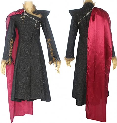 Daenerys Targaryen Cosplay Kostüm Kleid Drachenkrieger Kampfanzug für Halloween (Medium, Stil-2) von Xuminvty