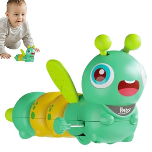 Xvilmaun Aufziehbarer Caterpillar Crawler, Caterpillar Krabbelspielzeug | Lernspielzeug für frühes Lernen | Aufziehmechanismus für Kleinkinderaktivitäten im Vorschulalter, lustiges, süßes von Xvilmaun