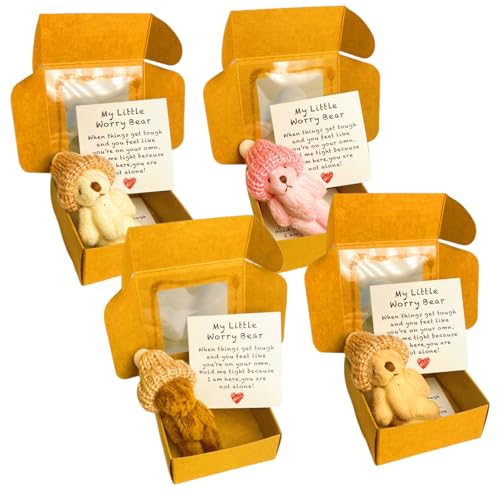 Xvilmaun Bär Box Mit Einem | 4 Stück Weiches Niedliches Bär Spielzeug Mit Motivationskarte | Cartoon Puppe Für Schreibtisch Wohnung Schlafzimmer Kinderzimmer Schule Büros - Weihnachten Valentinstag Xvilmaun Bär Box Mit Einem | 4 Stück Weiches Niedliches Bär Spielzeug Mit Motivationskarte | Cartoon Puppe Für Schreibtisch Wohnung Schlafzimmer Kinderzimmer Schule Büros - Weihnachten Valentinstag von Xvilmaun