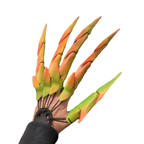 Xvilmaun Lange Finger,Gruselige Skelett-Klauenhand für Cosplay | Wiederverwendbare Krallen Deko Für Familienfeste Gruselhaus Dekoration Xvilmaun Lange Finger,Gruselige Skelett-Klauenhand für Cosplay | Wiederverwendbare Krallen Deko Für Familienfeste Gruselhaus Dekoration von Xvilmaun
