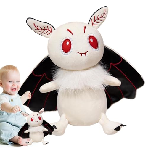 Xvilmaun Motte Plüschtier,Halloween Stofftier,Lustiges Mottenstofftier | Tragbare Tierplüschtiere, süße Kinderpuppe für Schlafzimmer, Arbeit, Schreibtisch, Couch, Partygeschenke von Xvilmaun