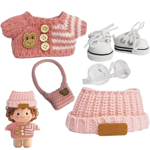 Xvilmaun Puppen Accessoires | Häkelset Für Puppenzubehör,Mode Spielzeug Deko für Sammler Kinder Mädchen Geburtstag Rollenspiel Weihnachten Xvilmaun Puppen Accessoires | Häkelset Für Puppenzubehör,Mode Spielzeug Deko für Sammler Kinder Mädchen Geburtstag Rollenspiel Weihnachten von Xvilmaun