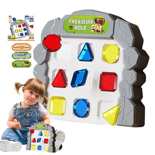 Xvilmaun Schatzsucher-Brettspiel, Schatzbrettspiel für Kinder | Reasoning-Tischspiel,Interaktives STEM-Puzzle-Spielset, Lernspielzeug zum Denken, reibungsloses Tischspiel für Mädchen und Jungen ab 3 von Xvilmaun