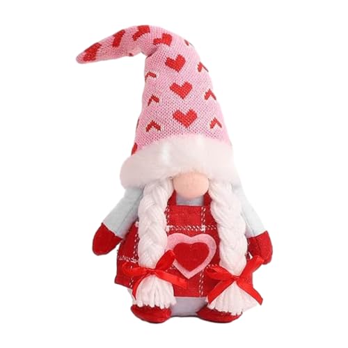 Xzmzbxzb Valentinstag-Zwerge, Dekoration, Mr/Mrs Zwerge, Figur, einzigartiges Geschenk, Liebe, Geste, Puppen, handgefertigtes Geschenk für Paare, personalisiertes Geschenk von Xzmzbxzb