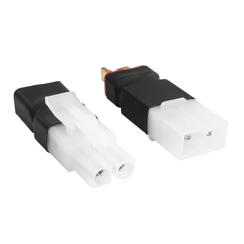 YACSEJAO 1 Paar Deans Style T Stecker auf Odamiya Stecker Wireless Connector Stecker Buchse Adapter für RC FPV Drohne Auto LKW Lipo NiMH Akku Ladegerät ESC von YACSEJAO