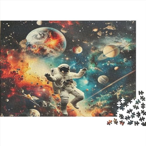 Erstaunliche Weltraumcollage 1000 Stück Holzpuzzles Abbauen Familien Kosmischer Planets Handgefertigte DIY-Anpassung Weihnachten Geschenke Familiendekorationen 1000pcs (75x50cm) von YAMABAIHUO