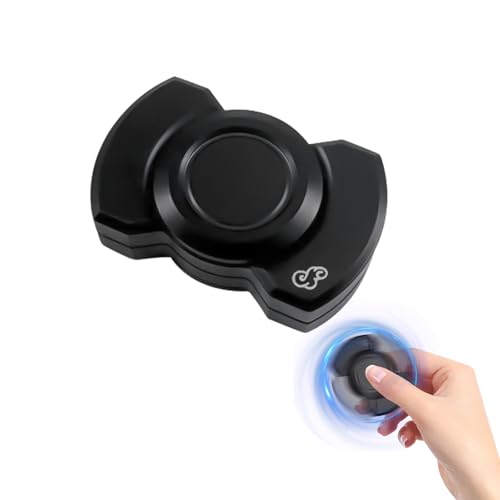 YANAYANA Fidget Spinner Metall, Fidget Spinner Kinder, Fidget Toy für Erwachsene Kinder, Finger Spinner Spielzeug für Zappelige Hände, ADS- und ADHS-betroffene Helfen, Stress Abzubauen von YANAYANA