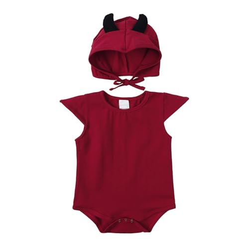 YANFJHV Baby Kleidung Mädchen 12 Monate Wrap (Red, 18-24 Months) von YANFJHV