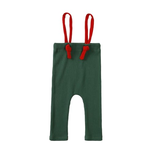 YANFJHV Taufoutfit Junge Baby Weihnachtsmann Kostüm Rock Hose Mütze Cosplay Anzüge für Mädchen Fotoshooting (Green, 12-24 Months) von YANFJHV