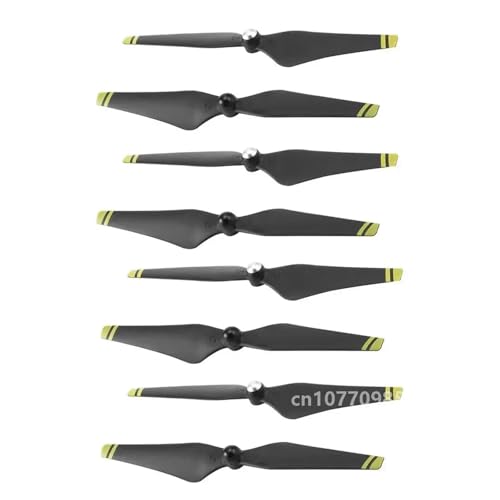 YANGC 9450 Propeller for D-JI Phantom 3 Advanced Standard Pro SE 2 Vision Drone Teile Requisiten Ersatz Klinge Drone Zubehör(Black Gold 8pcs) von YANGC