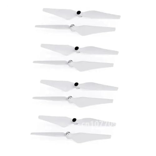 YANGC 9450 Propeller for D-JI Phantom 3 Advanced Standard Pro SE 2 Vision Drone Teile Requisiten Ersatz Klinge Drone Zubehör(White 8pcs) von YANGC