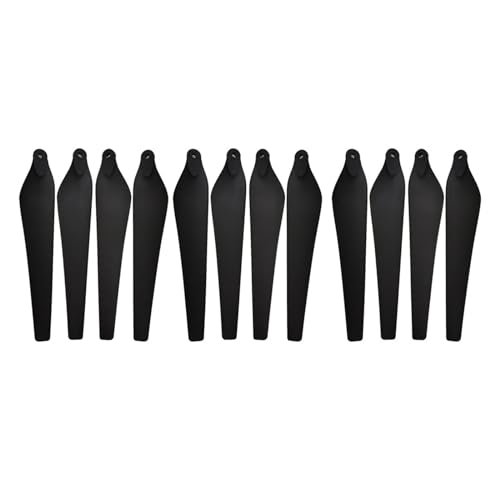 YANGC Kohlefaser-Nylon-Paddel R3390 Propeller for D-JI T20 T160 T10 Pflanzenschutz-Maschinenklingenzubehör(Black edge-12 pcs) von YANGC