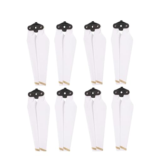 YANGC Propeller for D-JI Mavic Pro Drone Quick Release Prop 8330 CW CCW Klapp Klinge Ersatz Requisiten Ersatzteile Reparatur Zubehör(8330F White 8pcs) von YANGC