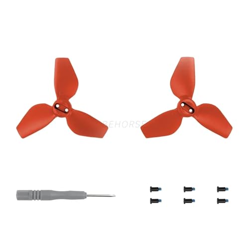 YANGC Propeller for D-JI Neo Geräuscharm Leichte Propeller Quick Release Requisiten Klingen Ersatz Drone Zubehör(1 Pair Red) von YANGC