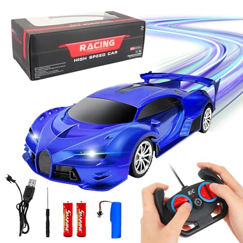 YANGUN Ferngesteuertes Auto, 2.4ghz RC Cars,1:18 RC Autos,Spielzeugauto Rennauto mit Fernbedienun,RC Auto für Jungen Mädchen ab 3 4 5 6 7 8 9 Jahre von YANGUN