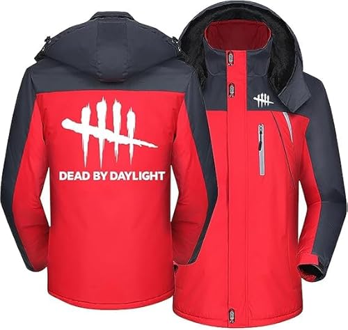 YANRAN Herren Fleece Hoodie für D.e.a.d D.a.y.l.i.g.h.t Full Zip Up Long Sleeve Sweatshirt Mantel leicht Pullover warm dicken Pullover mit Kordelzug Männer Geschenk von YANRAN