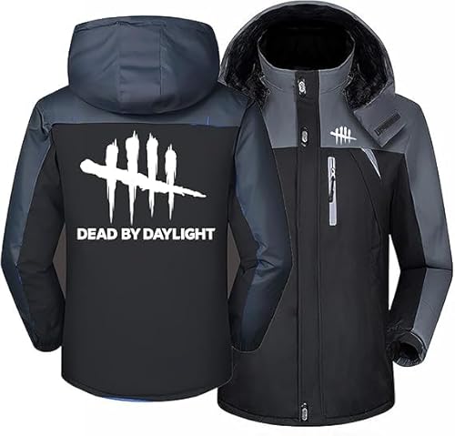 YANRAN Herren Fleece Hoodie für D.e.a.d D.a.y.l.i.g.h.t Full Zip Up Long Sleeve Sweatshirt Mantel leicht Pullover warm dicken Pullover mit Kordelzug Männer Geschenk von YANRAN