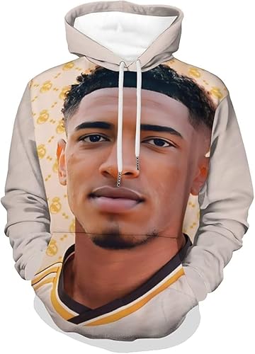 YANRAN Mbappe Hoodie Pro - Fußball 3D gedruckt Sweatshirt Frühling Herbst Winter - Geschenk für Freund Ehemann von YANRAN