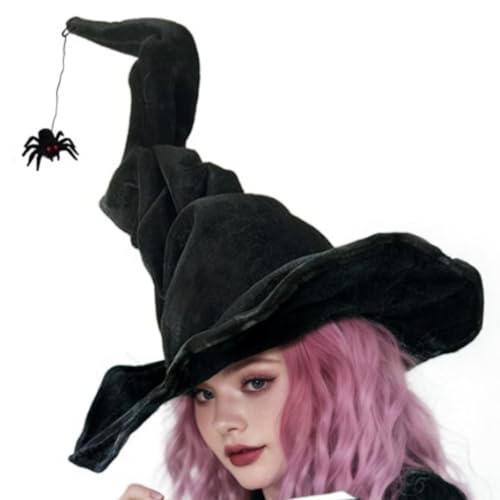 YAOGUI Festliche Hexenhut Anhänger Damen Mädchen Lolitas Zaubererhut Unisex Anhänger Für Halloween Feierlichkeiten von YAOGUI