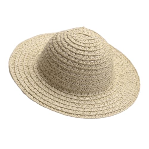 YAOGUI Unlackierter weicher Rattan-Papierhut, unlackiert, Hüte für Kinder, Erwachsene, handgefertigtes Kunsthandwerksprojekt, Nähzubehör, Urlaubshandwerk YAOGUI Unlackierter weicher Rattan-Papierhut, unlackiert, Hüte für Kinder, Erwachsene, handgefertigtes Kunsthandwerksprojekt, Nähzubehör, Urlaubshandwerk von YAOGUI