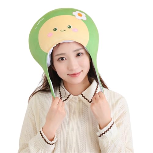 YAPAILANG Festival Kopfbedeckung Erwachsene Grüner Reisball Jungen Mädchen Festival Party Kopfbedeckung von YAPAILANG