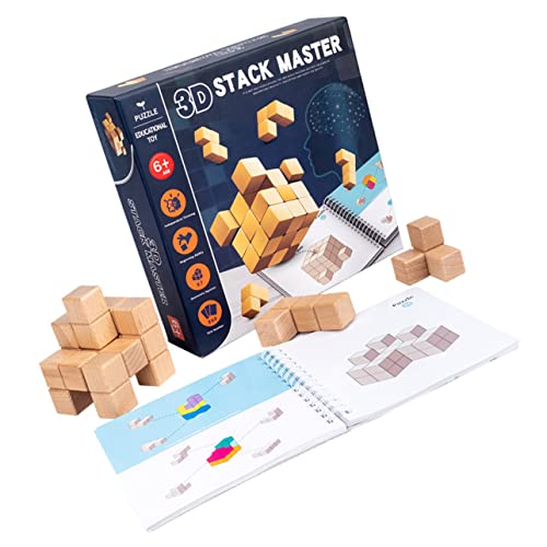 YARNOW 1 Satz Kreatives Holz Bausteine für Lernspielzeug Logischem und Kreativität Pädagogisches Holzspielzeug für Kleinkinder für Geburtstage und Alltag YARNOW 1 Satz Kreatives Holz Bausteine für Lernspielzeug Logischem und Kreativität Pädagogisches Holzspielzeug für Kleinkinder für Geburtstage und Alltag von YARNOW