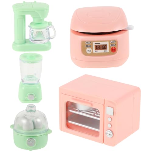 YARNOW Miniatur Küchenapparate Für Puppenhäuser Realistischer Backofen Kaffeemaschine Und Reiskocher Für Kreatives Rollenspiel Und Fantasievolles Spielzeug Für Junge Mädchen YARNOW Miniatur Küchenapparate Für Puppenhäuser Realistischer Backofen Kaffeemaschine Und Reiskocher Für Kreatives Rollenspiel Und Fantasievolles Spielzeug Für Junge Mädchen von YARNOW
