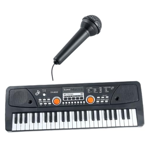 YARNOW 1 Satz Tasten Klavier mit Mikrofon Multifunktionales Elektronisches Keyboard für Musikalische Frühbildung und Leicht und Tragbar für Kleinkinder und Vorschulkinder YARNOW 1 Satz Tasten Klavier mit Mikrofon Multifunktionales Elektronisches Keyboard für Musikalische Frühbildung und Leicht und Tragbar für Kleinkinder und Vorschulkinder von YARNOW