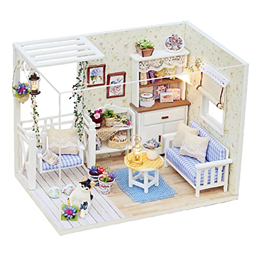 YARNOW Selbstgemacht Miniatur Häuschen für Kinder Handgefertigtes Spielzeug Kreativ Sicher für Kinder für Rollenspiele YARNOW Selbstgemacht Miniatur Häuschen für Kinder Handgefertigtes Spielzeug Kreativ Sicher für Kinder für Rollenspiele von YARNOW