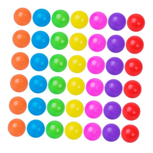 YARNOW 100 Stück Bunte Mini Plastikspielbälle für Spielzelt Tunnel Vielseitige Indoor Outdoor Spielzeugbälle zur Farb Motorikförderung YARNOW 100 Stück Bunte Mini Plastikspielbälle für Spielzelt Tunnel Vielseitige Indoor Outdoor Spielzeugbälle zur Farb Motorikförderung von YARNOW