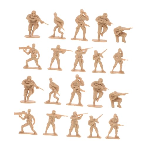 YARNOW 100 Stück Soldatenmodell Modellsoldaten Miniaturfiguren Mini -Soldaten Model Actionfiguren für Jungen Minisoldaten winzige Soldatenfiguren winzige Figuren Plastik Gelb YARNOW 100 Stück Soldatenmodell Modellsoldaten Miniaturfiguren Mini -Soldaten Model Actionfiguren für Jungen Minisoldaten winzige Soldatenfiguren winzige Figuren Plastik Gelb von YARNOW