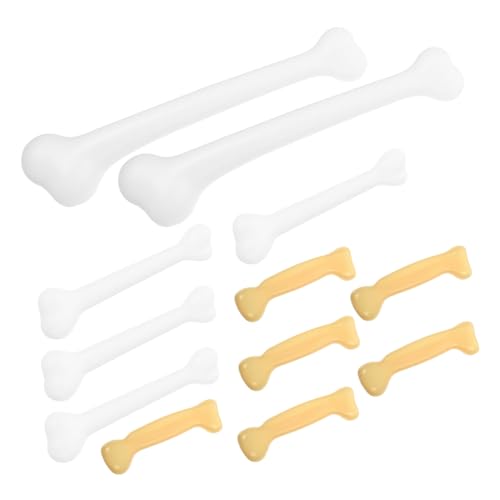 YARNOW 12 Stück Simulierte Knochenspielzeuge Halloween Spielzeuge Knochenrequisiten Hängedekoration Künstliche Knochen Halloween Knochendekorationen YARNOW 12 Stück Simulierte Knochenspielzeuge Halloween Spielzeuge Knochenrequisiten Hängedekoration Künstliche Knochen Halloween Knochendekorationen von YARNOW