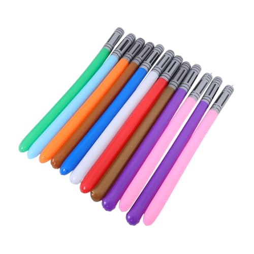 YARNOW 12 Stück Teiliges Aufblasbares Lichtschwert Bunte Leichte für Partyspiele Strapazierfähige Sichere Inflatable Spielzeuge als Partybeutel füller und Poolspielzeug YARNOW 12 Stück Teiliges Aufblasbares Lichtschwert Bunte Leichte für Partyspiele Strapazierfähige Sichere Inflatable Spielzeuge als Partybeutel füller und Poolspielzeug von YARNOW