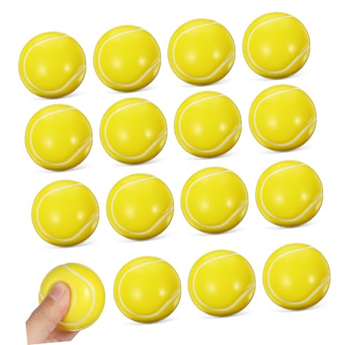 YARNOW 16 . Teiliges Tennis Stressball Weiche Squeeze Bälle Kompakte Sport Knautschbälle in Leuchtenden Farben für Büro Klassenzimmer Party und Interaktives Spiel YARNOW 16 . Teiliges Tennis Stressball Weiche Squeeze Bälle Kompakte Sport Knautschbälle in Leuchtenden Farben für Büro Klassenzimmer Party und Interaktives Spiel von YARNOW