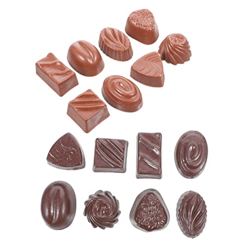 YARNOW 16stücke Realistische Simulierte Schokolade Tischdekoration Schokoladenmodelle Kunstschokolade Dekore Für Vitrinen Und Foto-Requisiten YARNOW 16stücke Realistische Simulierte Schokolade Tischdekoration Schokoladenmodelle Kunstschokolade Dekore Für Vitrinen Und Foto-Requisiten von YARNOW