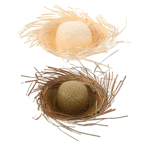 YARNOW 2 Stück Hawaii Strohhut Hawaii Kopfbedeckung Für Damen Und Herren Hüte Mit Krempe Mexikanischer Strandhut Tropischer Strandpartyhut Gewebter Sonnenschutzhut YARNOW 2 Stück Hawaii Strohhut Hawaii Kopfbedeckung Für Damen Und Herren Hüte Mit Krempe Mexikanischer Strandhut Tropischer Strandpartyhut Gewebter Sonnenschutzhut von YARNOW