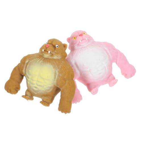 YARNOW 2 Stück Mini Tiger Squeeze aus Strapazierfähigem TPR Stressabbauend und Dehnbar Lebendiges Party Accessoire Halloween Tiger Requisite für Entspannung und Spaß Zufällige Farbe YARNOW 2 Stück Mini Tiger Squeeze aus Strapazierfähigem TPR Stressabbauend und Dehnbar Lebendiges Party Accessoire Halloween Tiger Requisite für Entspannung und Spaß Zufällige Farbe von YARNOW