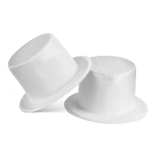 YARNOW 2 Stück Miniatur Weihnachts deko Hüte Kleine Weiße Mini Tops Hüte aus Leichtem für DIY Bastelprojekte Schneemann deko Puppen und Kreative Handwerksideen YARNOW 2 Stück Miniatur Weihnachts deko Hüte Kleine Weiße Mini Tops Hüte aus Leichtem für DIY Bastelprojekte Schneemann deko Puppen und Kreative Handwerksideen von YARNOW