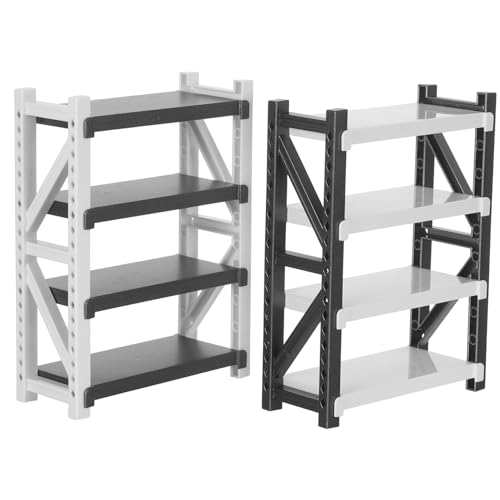 YARNOW 2 Stück Puppenhaus Lagerregal Puppenhaus Mini Lagerschrank Miniatur Bücherregal Für Modellmöbel Zubehör Miniatur Lagerung Bücherregal Aus Kunststoff YARNOW 2 Stück Puppenhaus Lagerregal Puppenhaus Mini Lagerschrank Miniatur Bücherregal Für Modellmöbel Zubehör Miniatur Lagerung Bücherregal Aus Kunststoff von YARNOW