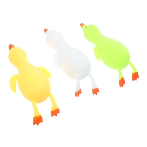 YARNOW 3 STÜCKE Teiliges Elastisches Entenform Stressabbau Quetschball Fummelspielzeug für Sensorischer Stimulation und Beruhigender Wirkung Farblich Sortiert Zufällige Zufällige Farbe YARNOW 3 STÜCKE Teiliges Elastisches Entenform Stressabbau Quetschball Fummelspielzeug für Sensorischer Stimulation und Beruhigender Wirkung Farblich Sortiert Zufällige Zufällige Farbe von YARNOW