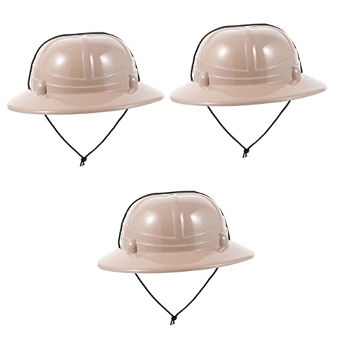 YARNOW 3 Stück Explorers Cap Simulation Einstellbare für Kostümparty Strapazierfähiger Explorer Hut für Jungen und Mädchen Waschbar Sicher und Langlebig Verkleidung für Rollenspiele und YARNOW 3 Stück Explorers Cap Simulation Einstellbare für Kostümparty Strapazierfähiger Explorer Hut für Jungen und Mädchen Waschbar Sicher und Langlebig Verkleidung für Rollenspiele und von YARNOW