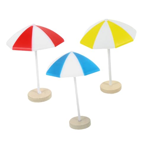 YARNOW 3 Stück Mini Sonnenschirm Modell DIY Puppenhaus Strandschirm Strandschirm Zur Dekoration Puppenhaus Regenschirm Dekoration Mikro Landschaft Sonnenschirm Miniatur YARNOW 3 Stück Mini Sonnenschirm Modell DIY Puppenhaus Strandschirm Strandschirm Zur Dekoration Puppenhaus Regenschirm Dekoration Mikro Landschaft Sonnenschirm Miniatur von YARNOW