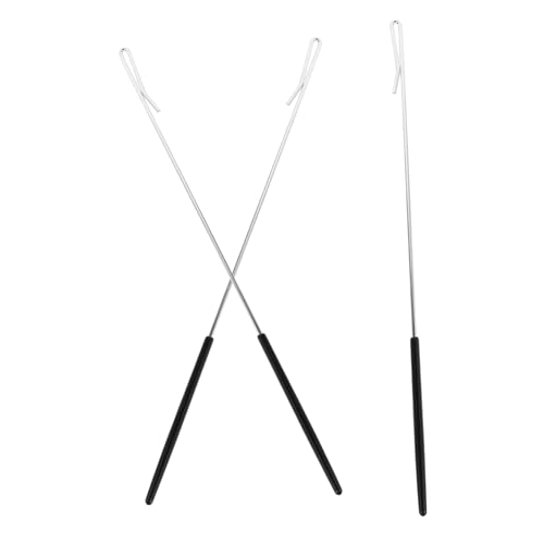 YARNOW 3 Stück Teiliges Metallstäbe Handkontrolle Rods Ergonomisch Leicht für Kleine und Große Handpuppen Bühnenperformance Schwarz YARNOW 3 Stück Teiliges Metallstäbe Handkontrolle Rods Ergonomisch Leicht für Kleine und Große Handpuppen Bühnenperformance Schwarz von YARNOW