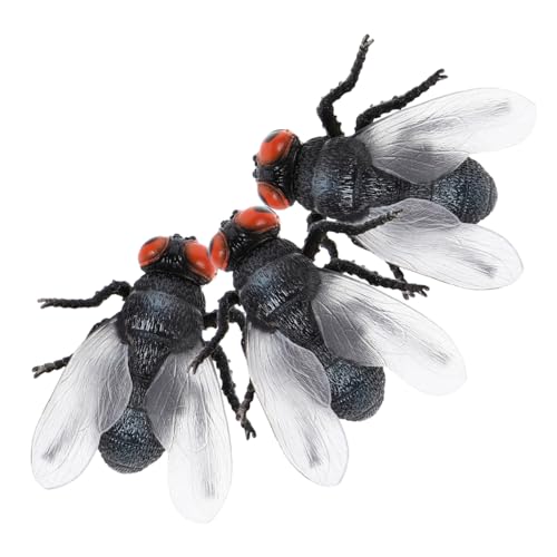 YARNOW 3 Stück Teiliges Realistische Kunststoff-fliegenfiguren Detailgetreue Insekten-spielzeuge für Langlebig und Sicher Pädagogisch Nützlich für Indoor Outdoor-lernspiele YARNOW 3 Stück Teiliges Realistische Kunststoff-fliegenfiguren Detailgetreue Insekten-spielzeuge für Langlebig und Sicher Pädagogisch Nützlich für Indoor Outdoor-lernspiele von YARNOW