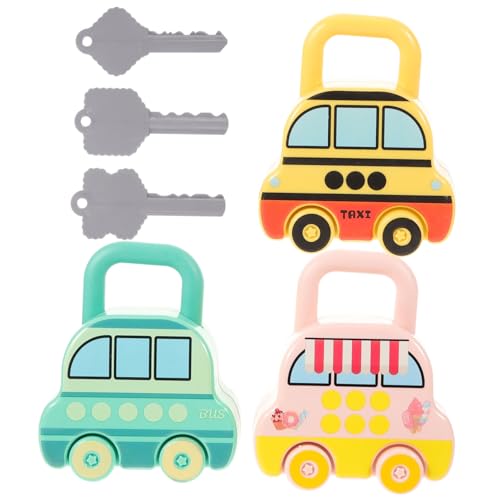 YARNOW 3 Stück Teiliges Sliding Bus mit Schlüssel Bus Form Lernspielzeug für Jahre Fördert Feinmotorik und Kognitive Fähigkeiten Sicher und Langlebig Geburtstagsgeschenk YARNOW 3 Stück Teiliges Sliding Bus mit Schlüssel Bus Form Lernspielzeug für Jahre Fördert Feinmotorik und Kognitive Fähigkeiten Sicher und Langlebig Geburtstagsgeschenk von YARNOW