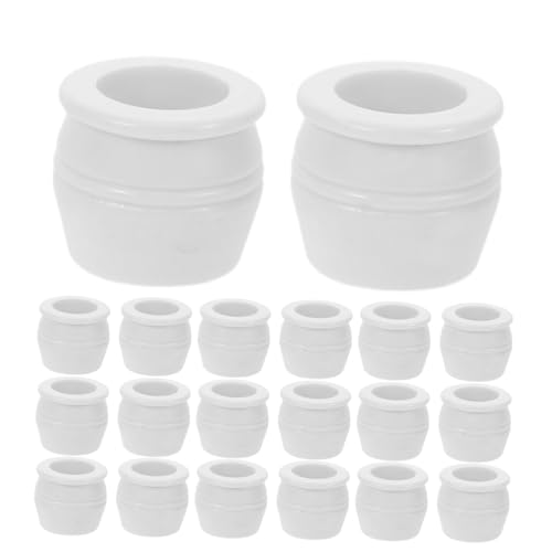 YARNOW 30 Stück Teiliges Mini Kunststoff Simulation Blumentöpfe für DIY Miniatur Garten Dekoration Mikrolandschaft Bonsai Zubehör YARNOW 30 Stück Teiliges Mini Kunststoff Simulation Blumentöpfe für DIY Miniatur Garten Dekoration Mikrolandschaft Bonsai Zubehör von YARNOW