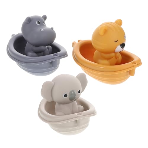 YARNOW 3er Set Teiliges Stapelbare Schwimm Boot Spielzeuge und Tierische Handpuppen für Junge Mädchen und Kleinkinder Bunte Badewannen Wasserspielzeuge Motorik und Kreativem YARNOW 3er Set Teiliges Stapelbare Schwimm Boot Spielzeuge und Tierische Handpuppen für Junge Mädchen und Kleinkinder Bunte Badewannen Wasserspielzeuge Motorik und Kreativem von YARNOW