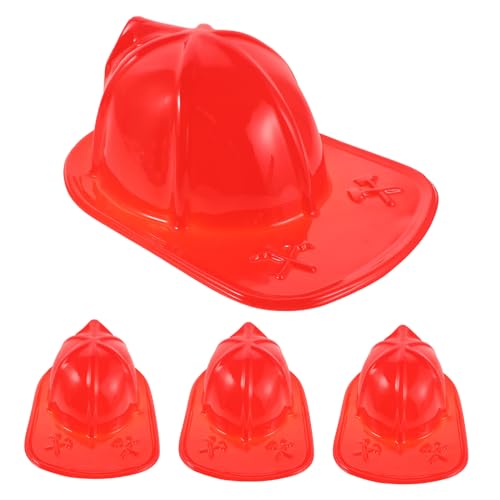 YARNOW 4 Stück Feuerwehrhelm aus Leichtem Kunststoff Authentisches Design Bequemes Tragen für Halloween Kostümpartys Schulaufführungen und Fotografie YARNOW 4 Stück Feuerwehrhelm aus Leichtem Kunststoff Authentisches Design Bequemes Tragen für Halloween Kostümpartys Schulaufführungen und Fotografie von YARNOW