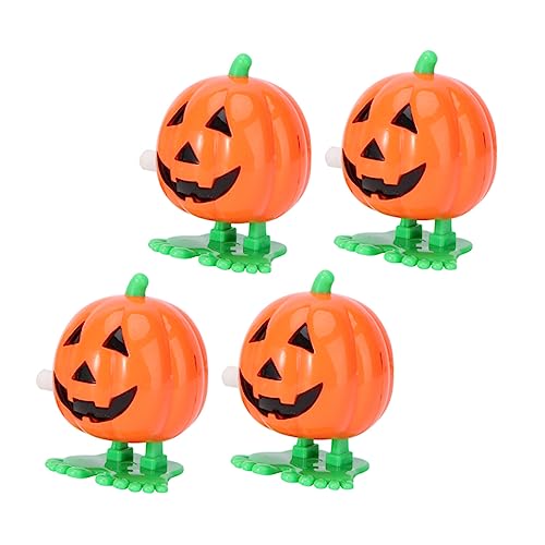YARNOW 4 Stück Halloween Aufziehspielzeug aus Lustige Spazier Spielzeuge für Bunte Cartoon Herbst Dekoration Leicht und Sicher YARNOW 4 Stück Halloween Aufziehspielzeug aus Lustige Spazier Spielzeuge für Bunte Cartoon Herbst Dekoration Leicht und Sicher von YARNOW