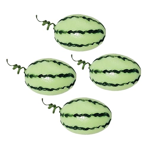 YARNOW 4 Stück Künstliche Mini Wassermelonen Deko Resin Simulation Realistische Obstmodelle für Puppenhaus und Kinderspielzeug YARNOW 4 Stück Künstliche Mini Wassermelonen Deko Resin Simulation Realistische Obstmodelle für Puppenhaus und Kinderspielzeug von YARNOW